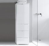 Serene Bathroom Cabinet in Glossed White