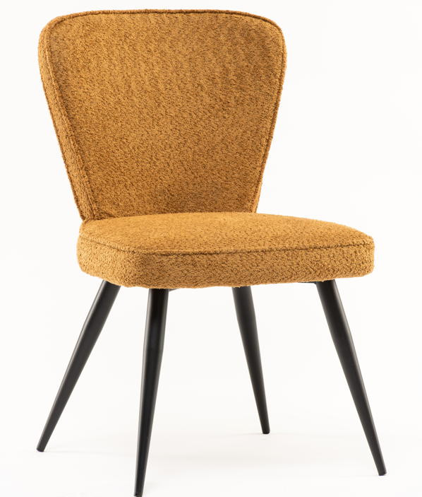 Flavio Set Of 2 Mustard Dining Chairs