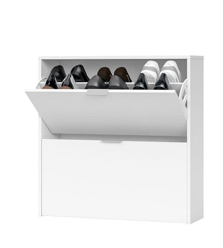 Lavio 2 Drawer Shoe Cabinet White- 07873O